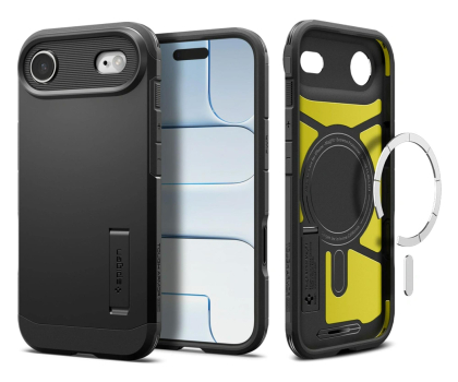 Etui do telefonów Spigen Tough Armor ”T” Mag Magsafe do Iphone 17 Air Black